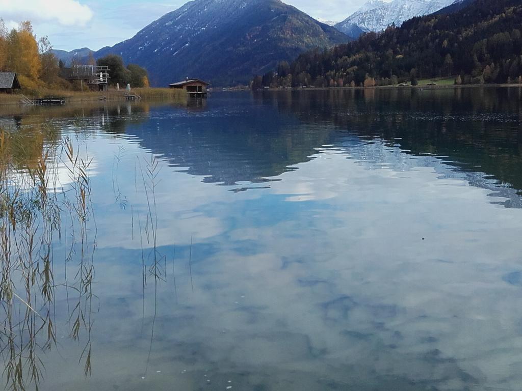 Apartamento Haus Waldblick Weissensee Exterior foto