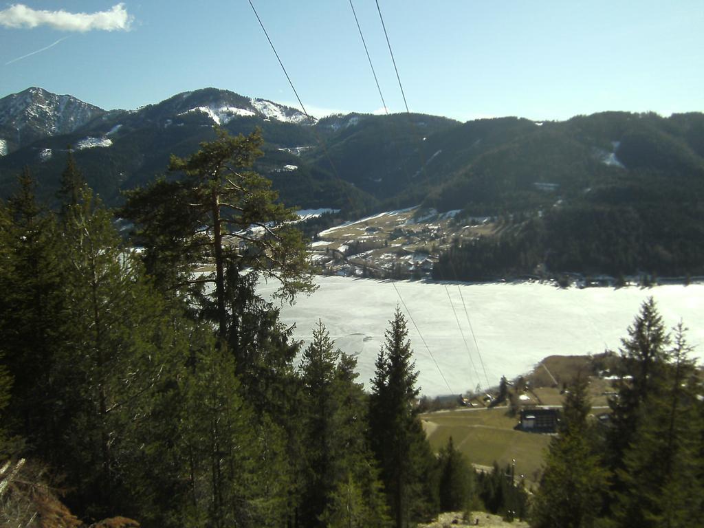 Apartamento Haus Waldblick Weissensee Exterior foto